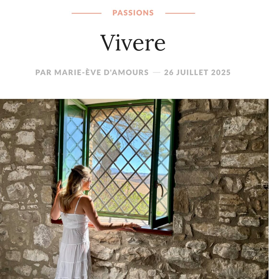 • MoiME.ca

 « Et si on renouvelait nos vœux en Sicile pour nos 10 ans? » C’est ce que mon amoureux m’avait proposé… »