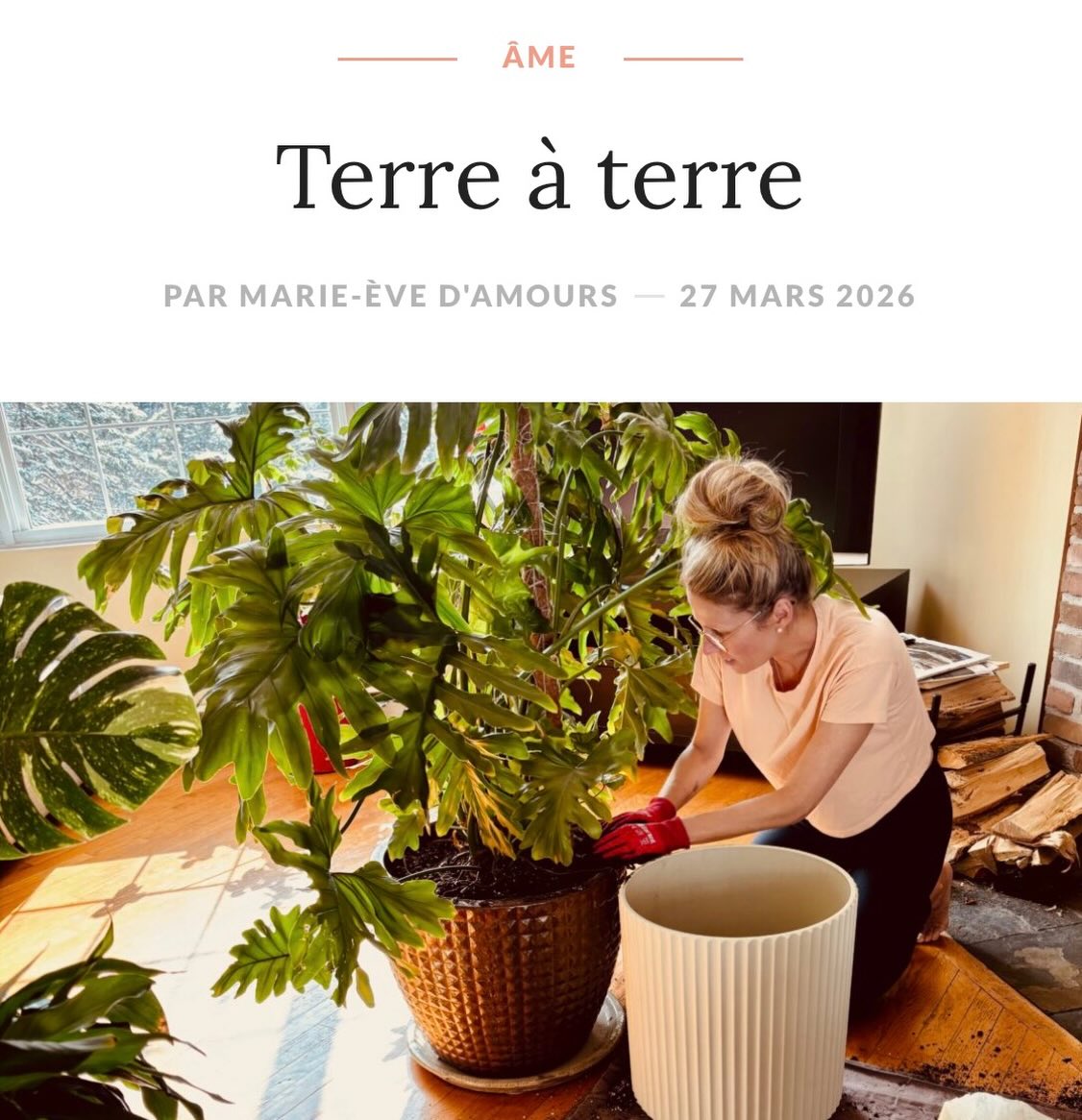 •MoiME.ca 

« Je me rappelle que j’l’ai porté le masque, celui de vouloir entrer dans la gang. Celui de montrer un sourire fake « tout va bien » quand en dedans, j’avais mal. Celui de chercher sa place…et ben en masse. On dirait que je n’ai pas envie que ça leur arrive…Il y a des soirs où je ne dors pas bien… où je sens qu’il y a quelque chose qui ne va pas derrière un sourire, un regard fuyant ou une non-présence de corps et d’esprit. »